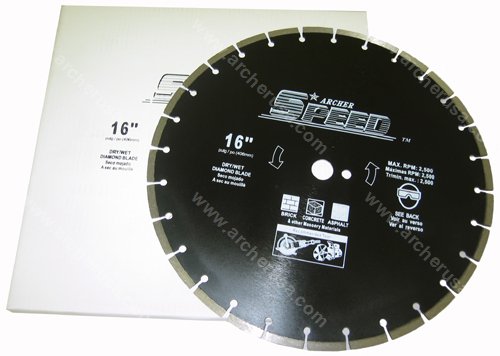 Diamond Blades for cutting & sawing reinforced concrete, cured concrete, green concrete, asphalt, brick, tile, masonry, stone. dry wet cutting