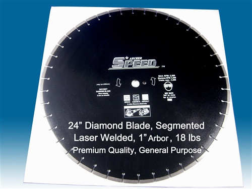 Diamond Blades for cutting & sawing reinforced concrete, cured concrete, green concrete, asphalt, brick, tile, masonry, stone. dry wet cutting