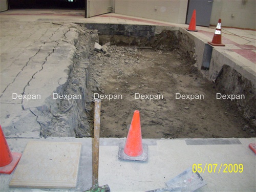 Controlled Demolition of Concrete Foundation, Reinforced Concrete Cutting