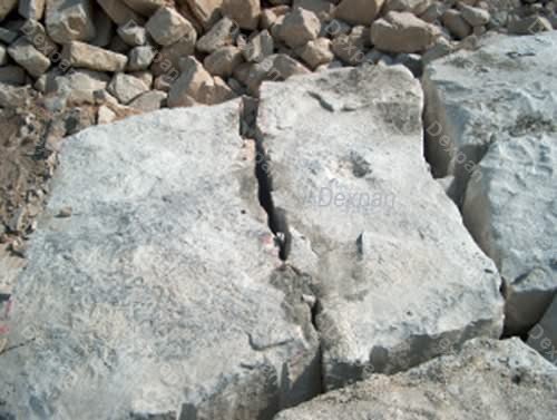 Dexpan No Chain Saw Stone Cutter Quarrying in Limestone Quarries
