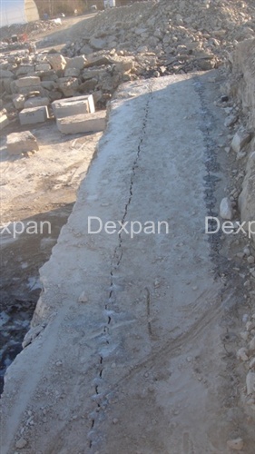 Dexpan Safe Quarrying Limestone, Mining in Limestone Quarry