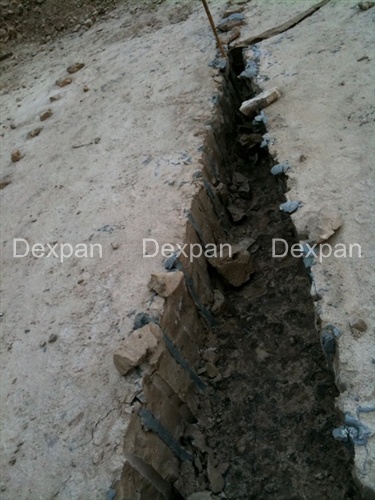 Dexpan Safe Quarrying Limestone, Mining in Limestone Quarry