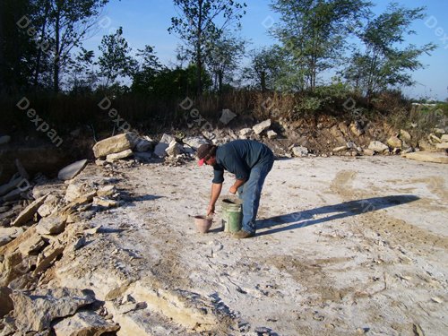 Dexpan Safe Quarrying Limestone, Mining in Limestone Quarry