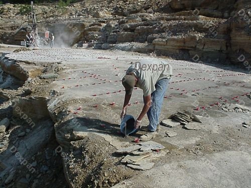 Dexpan Explotacion de minas corte de Caliza No Explosivo Extraccion