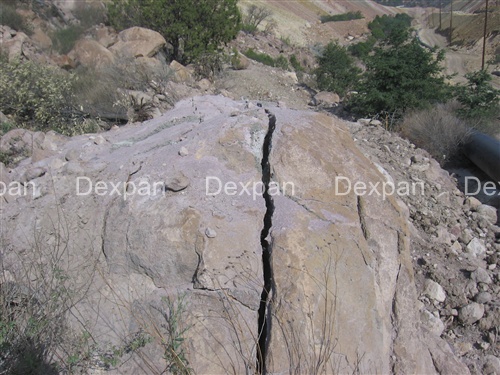 Dexpan Rock Breaking, Rock Excavating, Rock Blasting, Rock Demolition, Rock Drilling