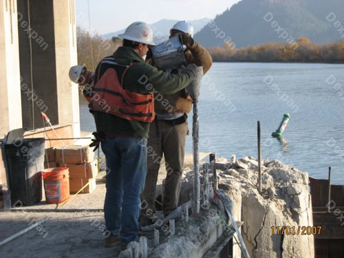 Dexpan Underwater Concrete Bridge Pier Demolition No Blasting