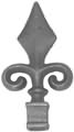 Ornamental Iron Fence finials