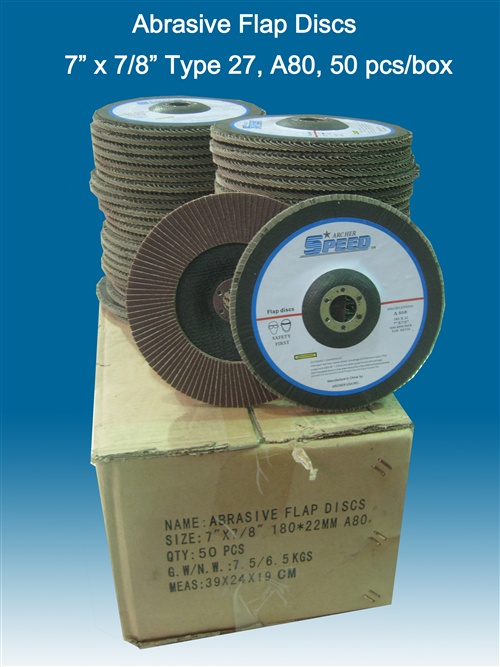 Abrasive Flap Discs for metal grinding, metal polishing