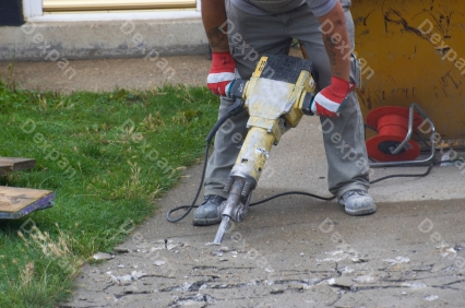 Demolition Jack Hammer, Jackhammer, Hammer Breaker, Demolition Tool, Demolition Equipment